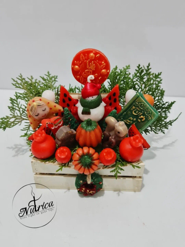 جعبه چوبی یلدایی