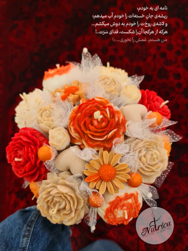 باکس گل شمع ماهین