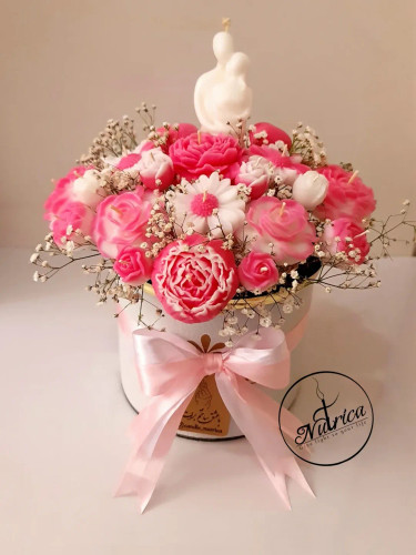 باکس گل شمعی