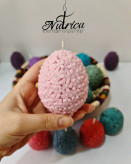 شمع تخم مرغ نوروز بزرگ ۸ سانتیمتر