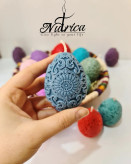 شمع تخم مرغ نوروز ۶ سانتیمتر